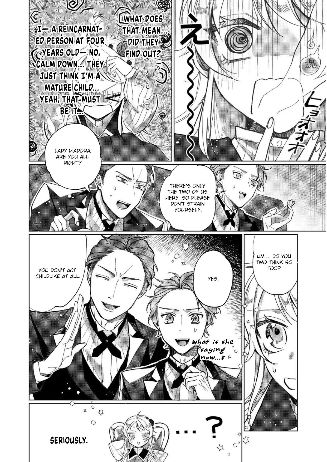 The Reincarnated Count’s Daughter, Blessed by Spirits, Just Wants a Normal Romance! Chapter 3 Page 6